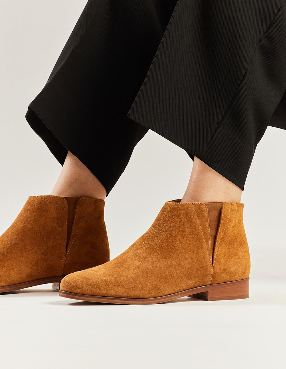 Jeanne B bottines - Amber suede