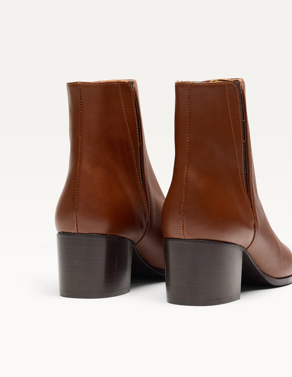 Jeanne M tall ankle boots - Brown color
