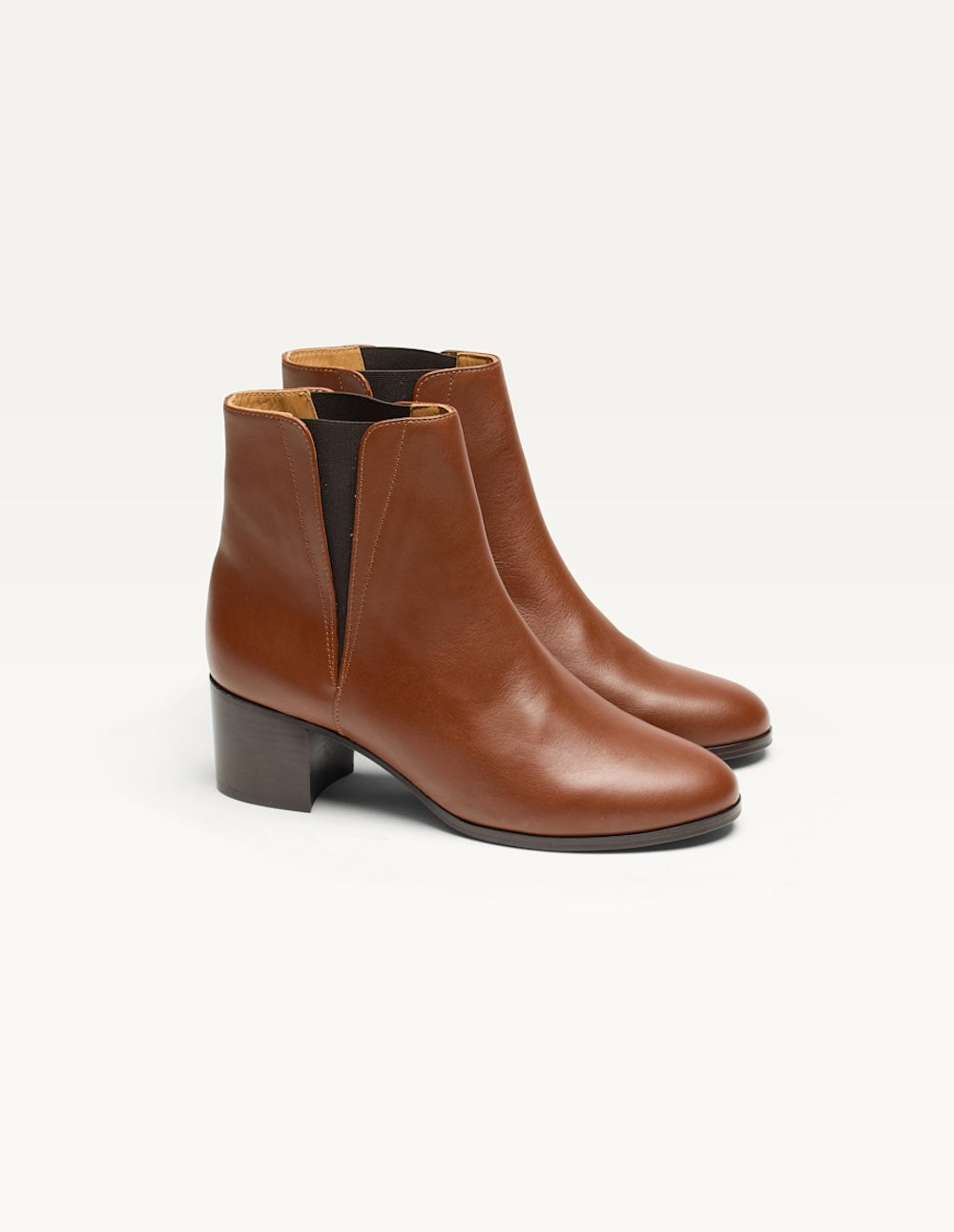 Jeanne M tall ankle boots - Brown color