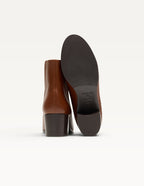 Jeanne M tall ankle boots - Brown color