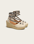 Lanzo Espadrilles - Ecru Toile