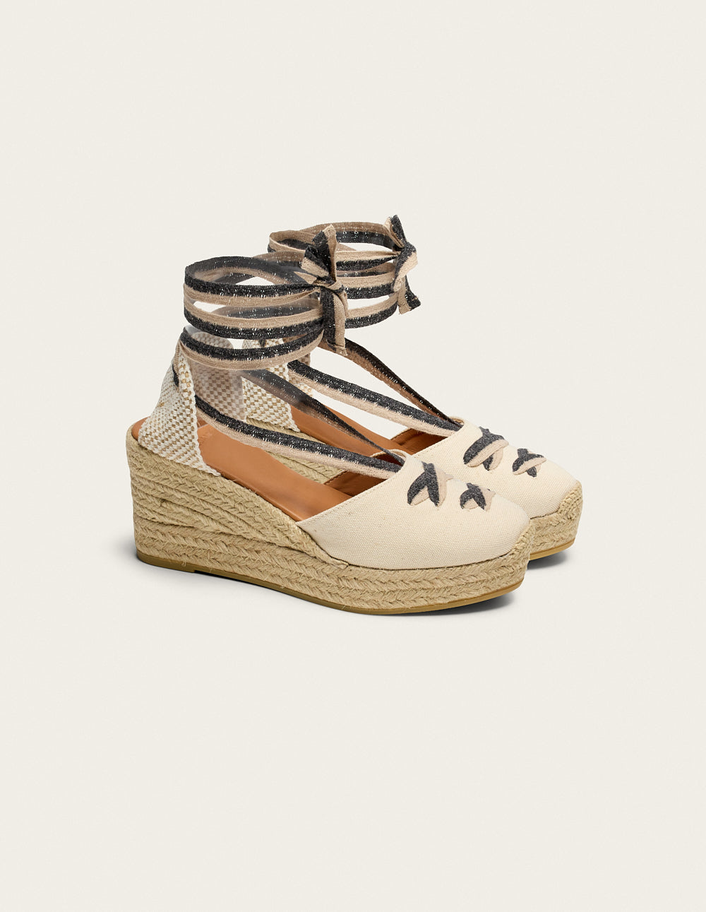 Lanzo Espadrilles - Ecru Toile