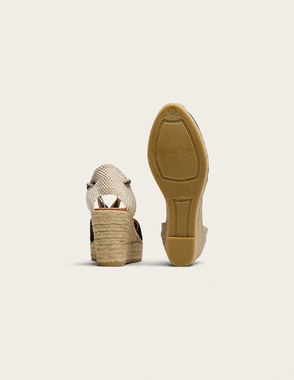 Lanzo Espadrilles - Toile noir