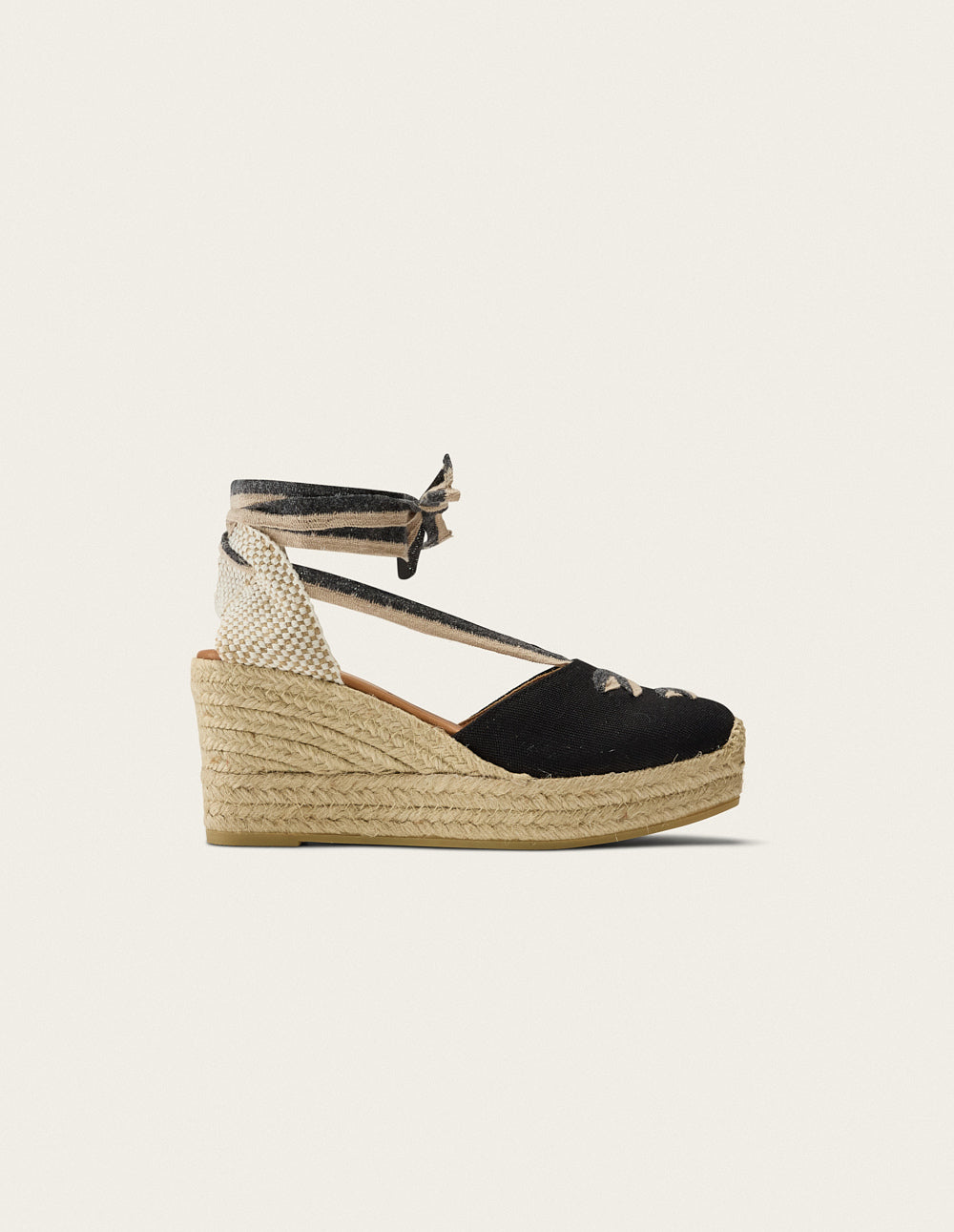 Lanzo Espadrilles - Toile noir
