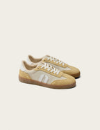 Baskets basses Lucia - Beige ivoire blanc