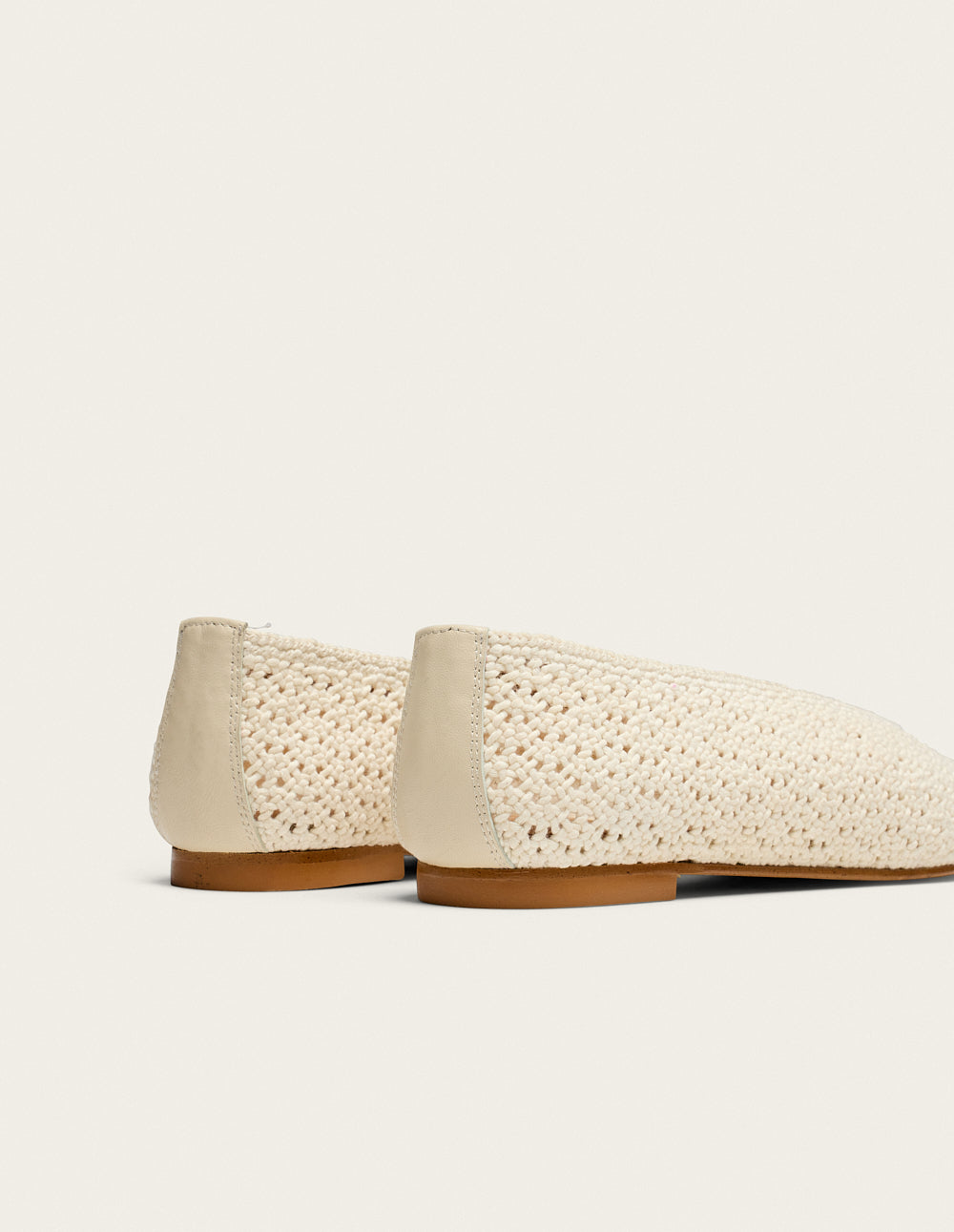 Ballerines Mahi - Tressé écru
