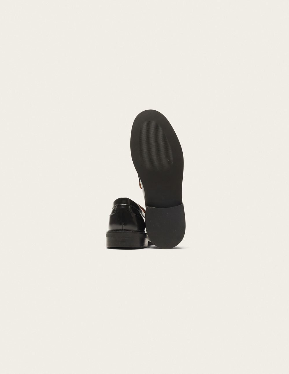 Marjorie loafers - Cuir box noir