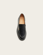 Marjorie loafers - Cuir box noir