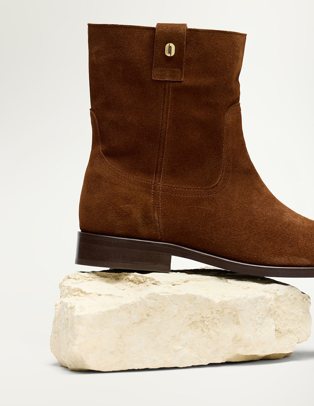 Marthe ankle boots - brown suede
