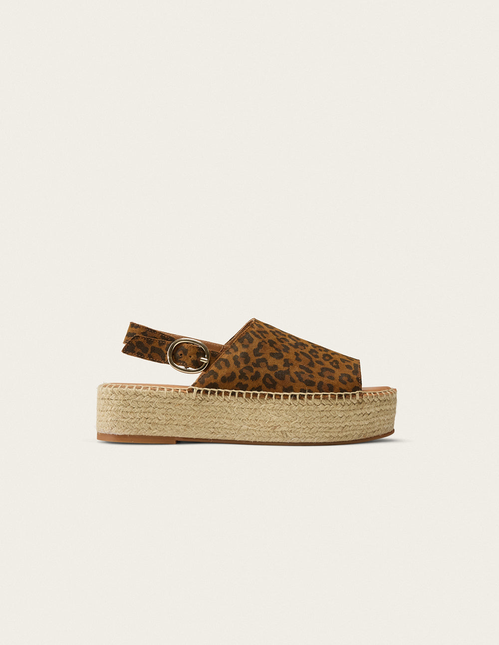 Maya Espadrilles - Leopard Suede