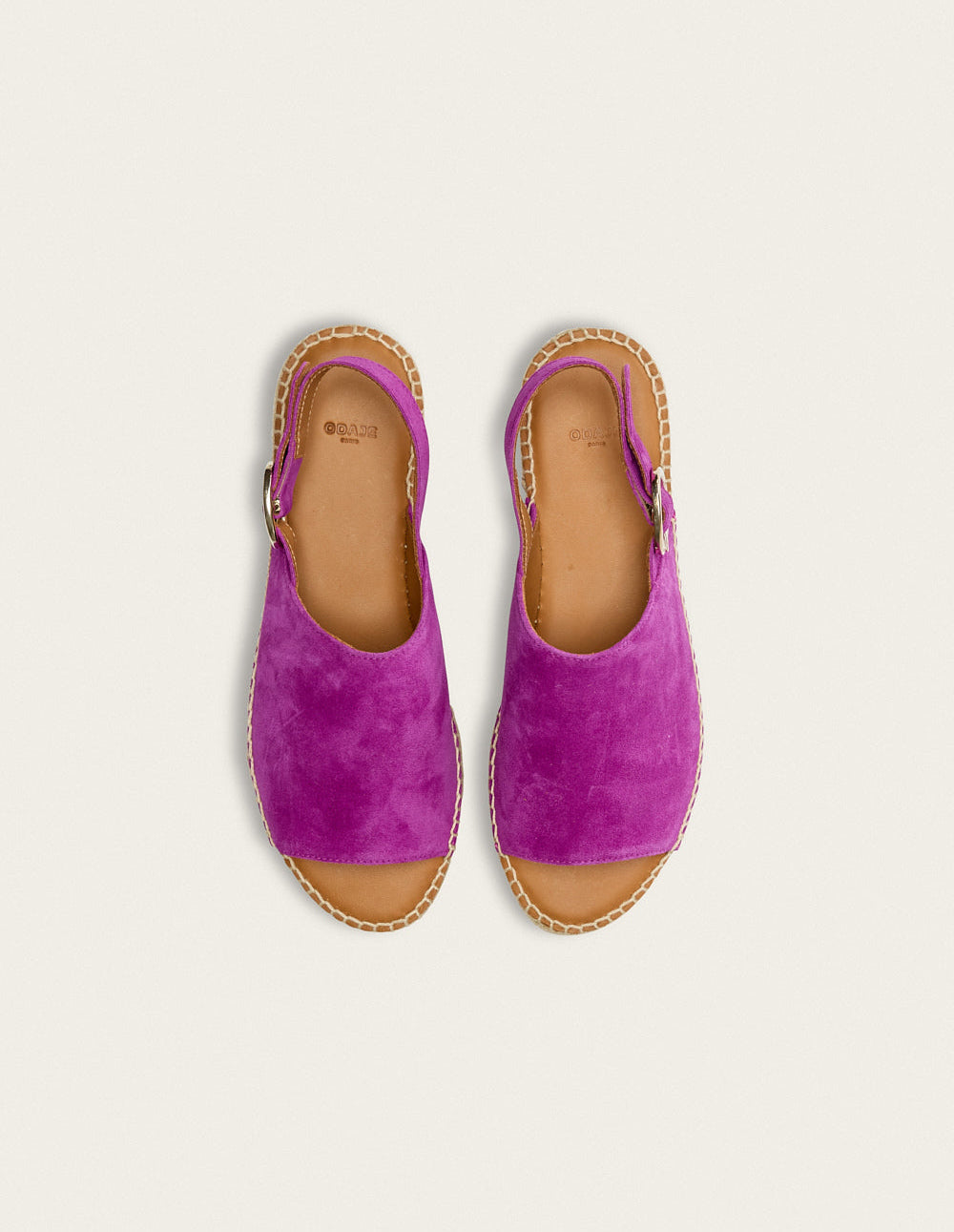 Maya Espadrilles - Magenta Suede
