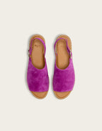 Maya Espadrilles - Magenta Suede