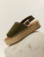 Espadrilles Maya - Suede sapin