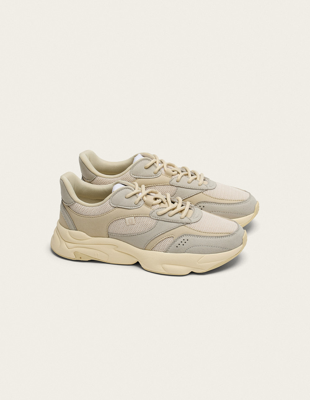 Baskets basses Nathanaelle - Beige