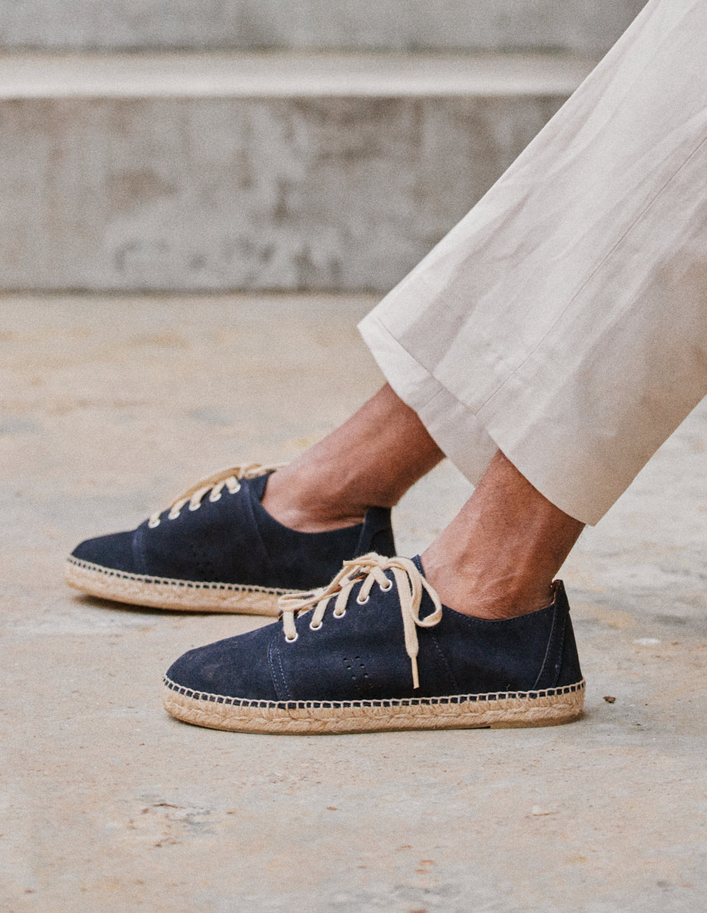 Raymond espadrilles - Marine suède
