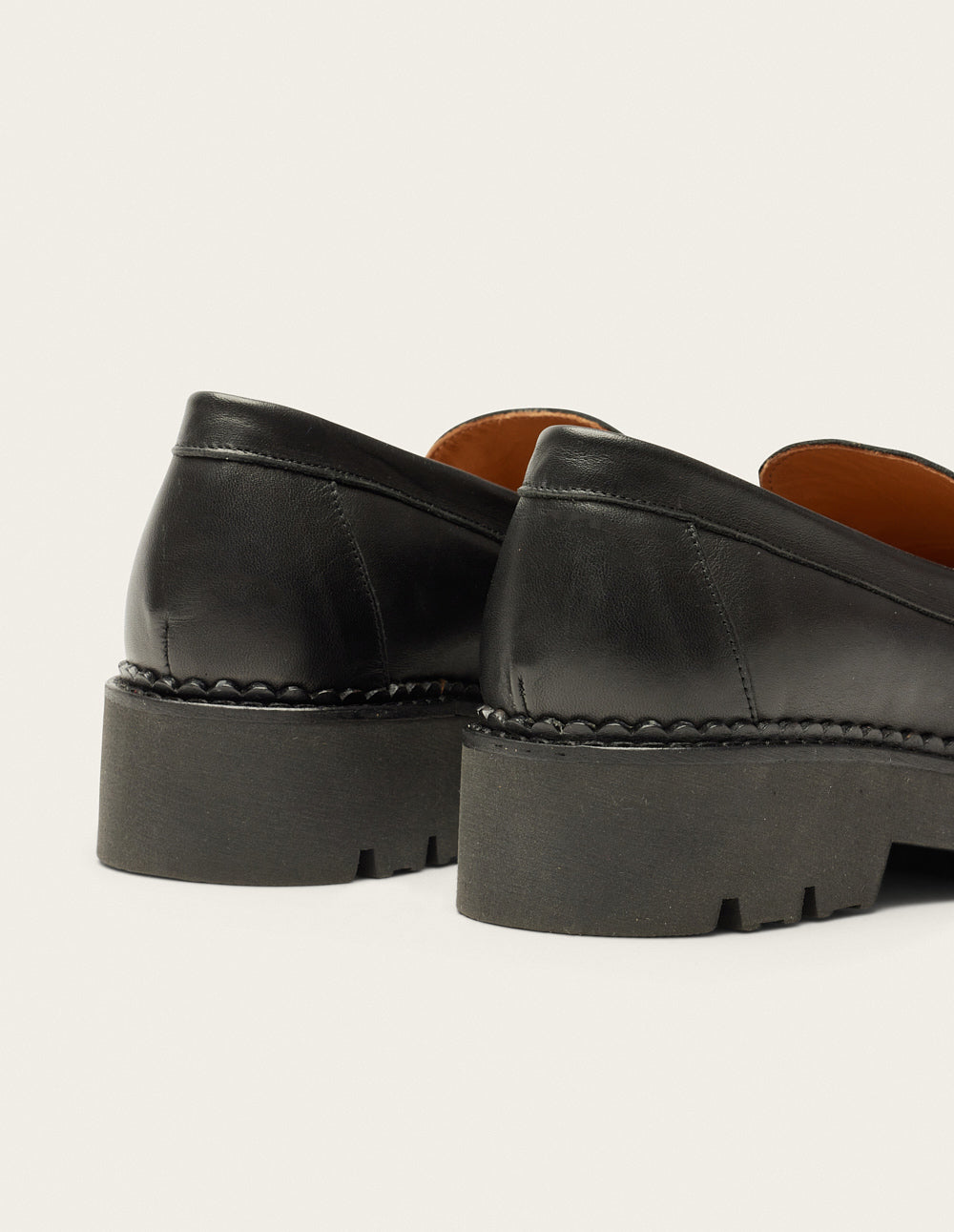 Rosie Moccasins - Cuir noir