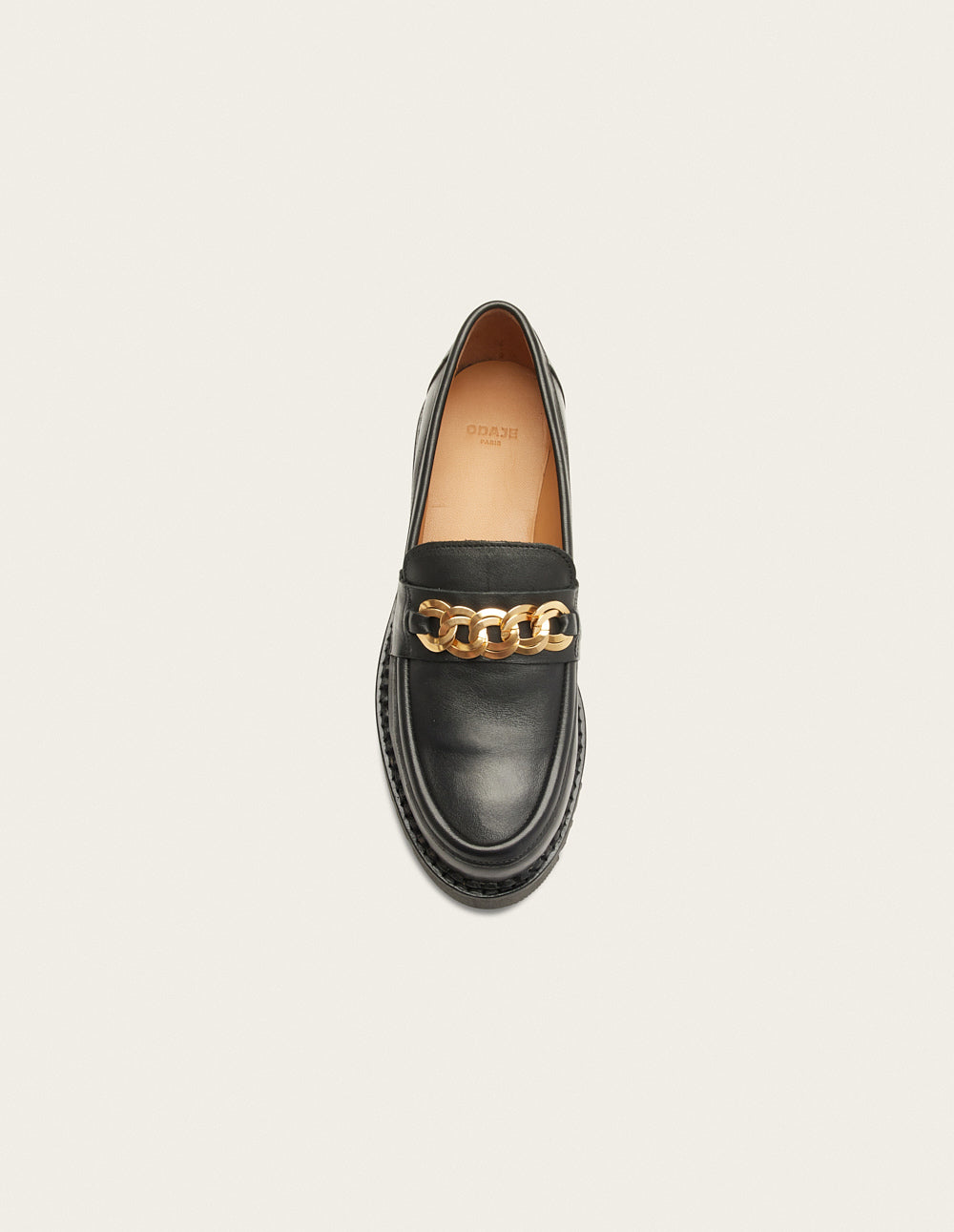 Rosie Moccasins - Cuir noir