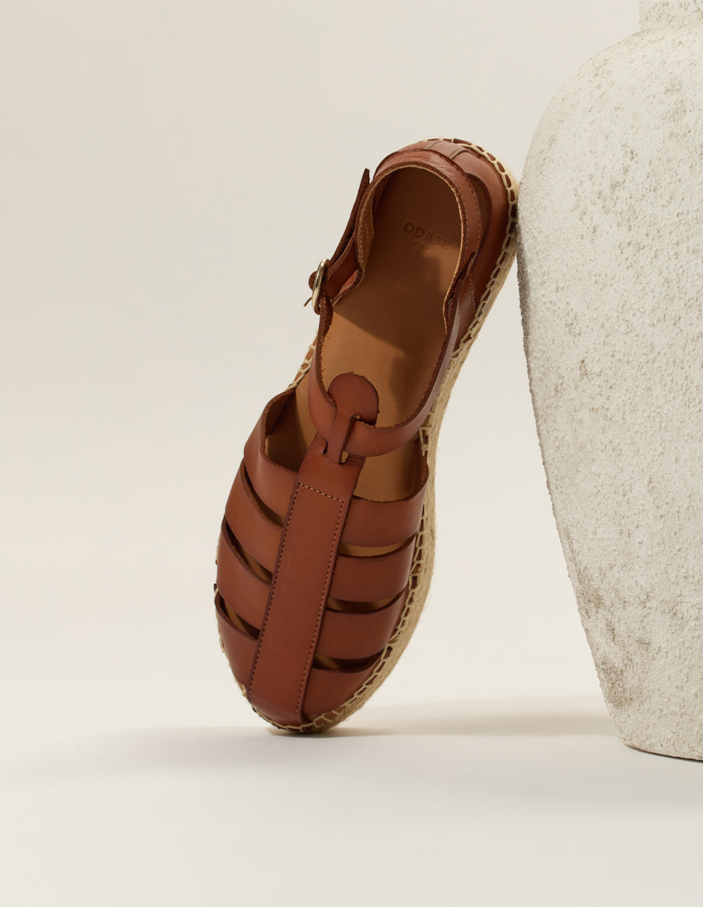 Thai Espadrilles - Brown Cuir