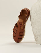 Thai Espadrilles - Brown Cuir