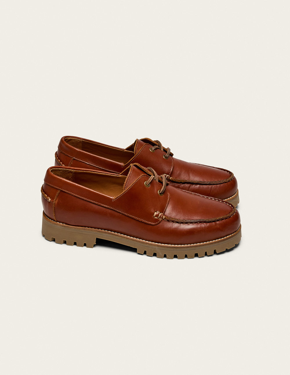 Chaussures Bateau Tom - Brown color
