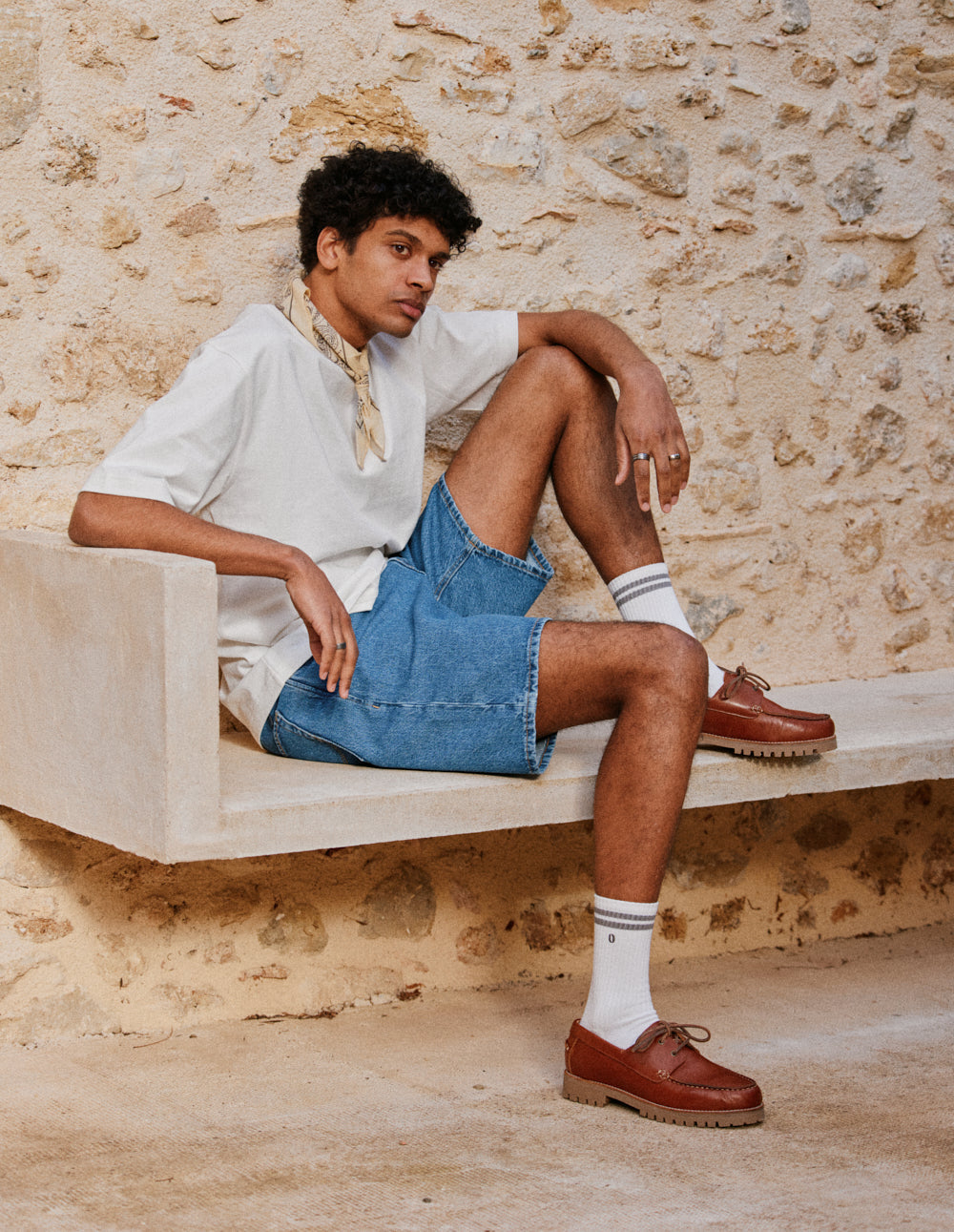 Chaussures Bateau Tom - Brown color