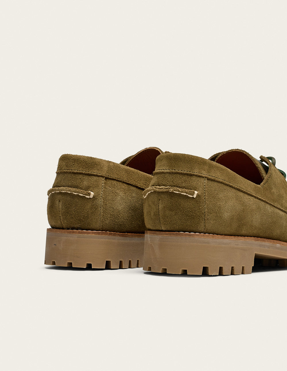 Chaussures Bateau Tom - Suede kaki
