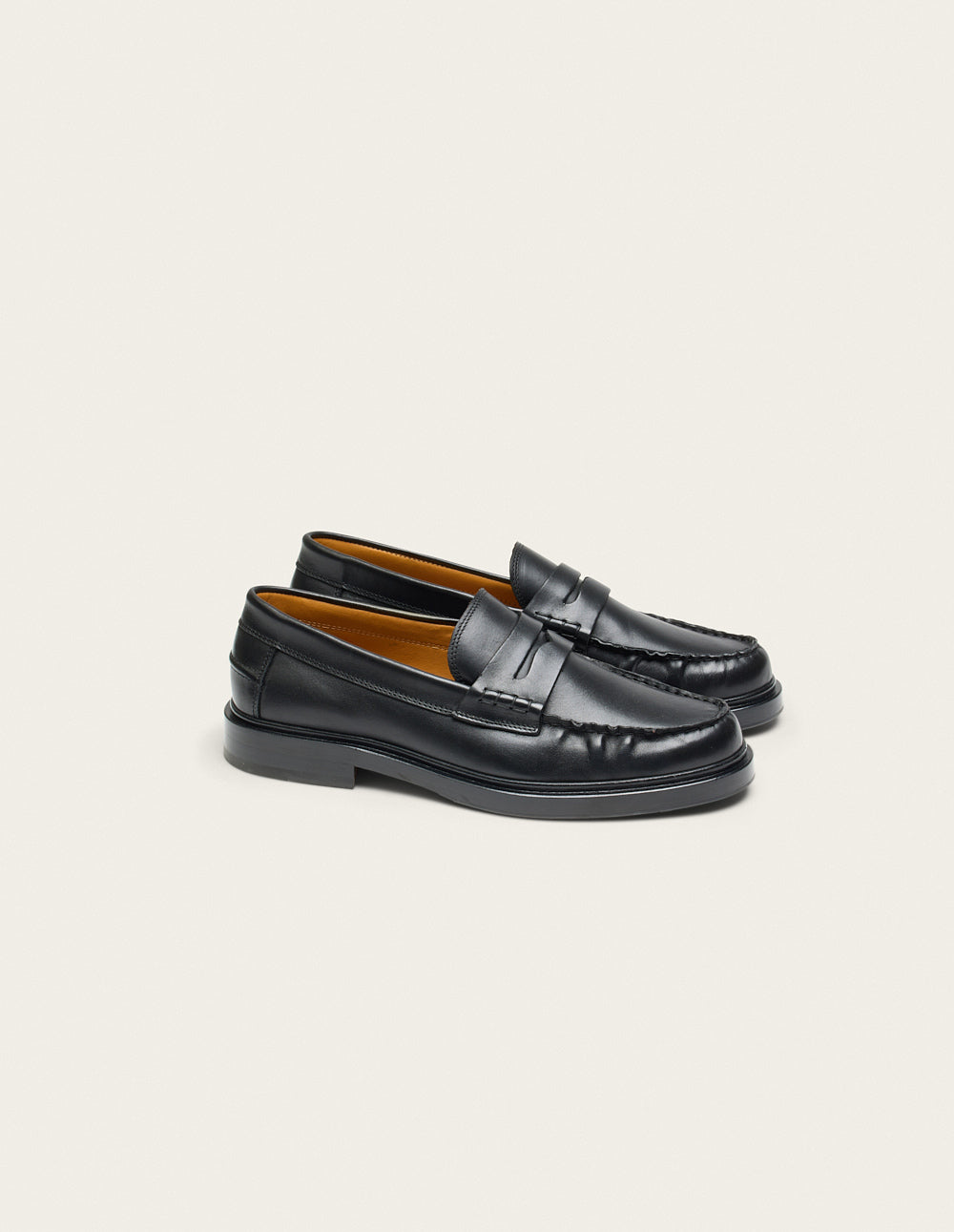 Virgile Moccasins - Cuir noir