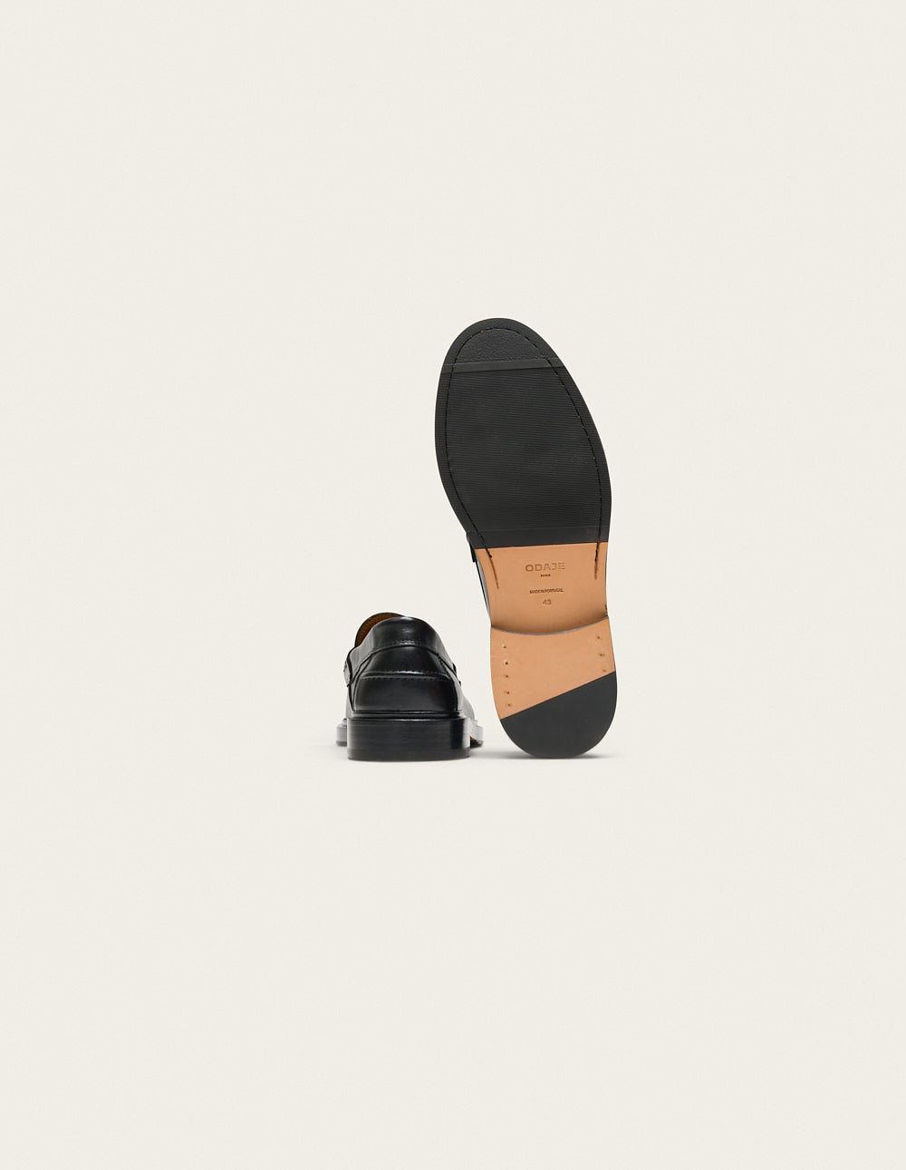 Virgile Moccasins - Cuir noir