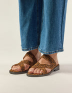 Volcana Mules - Leopard Suede