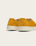 Baskets basses Alexandre - Suède ocre