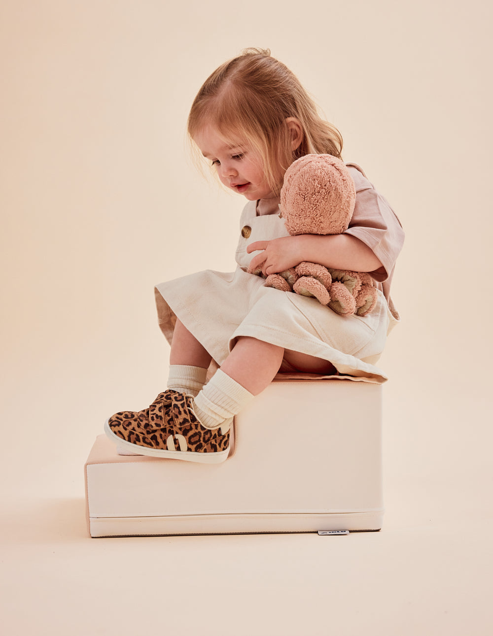 Children's Baskets Lilo - Léopard écru
