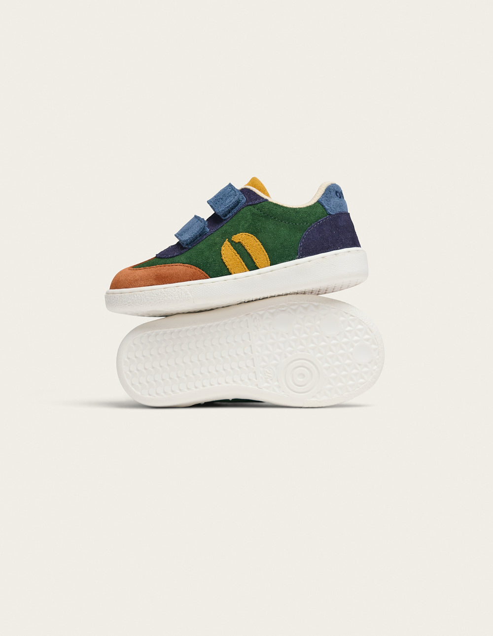 Baskets Children Lilo - Brique vert marine