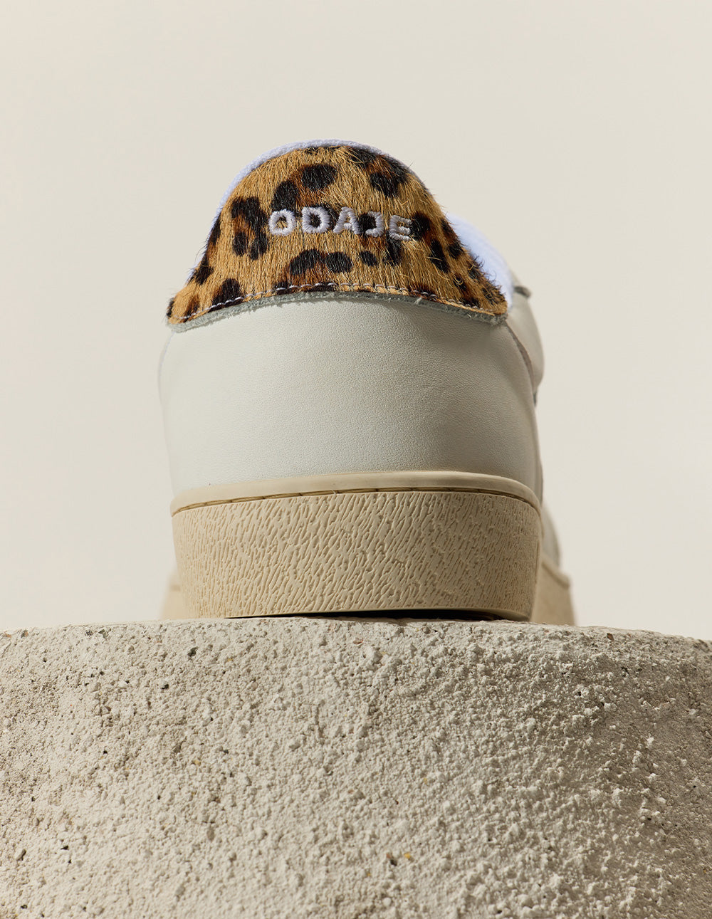 Baskets basses Marie - Gris clair blanc pony