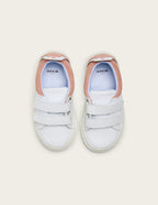 Baskets Kids René Junior - Blanc rose