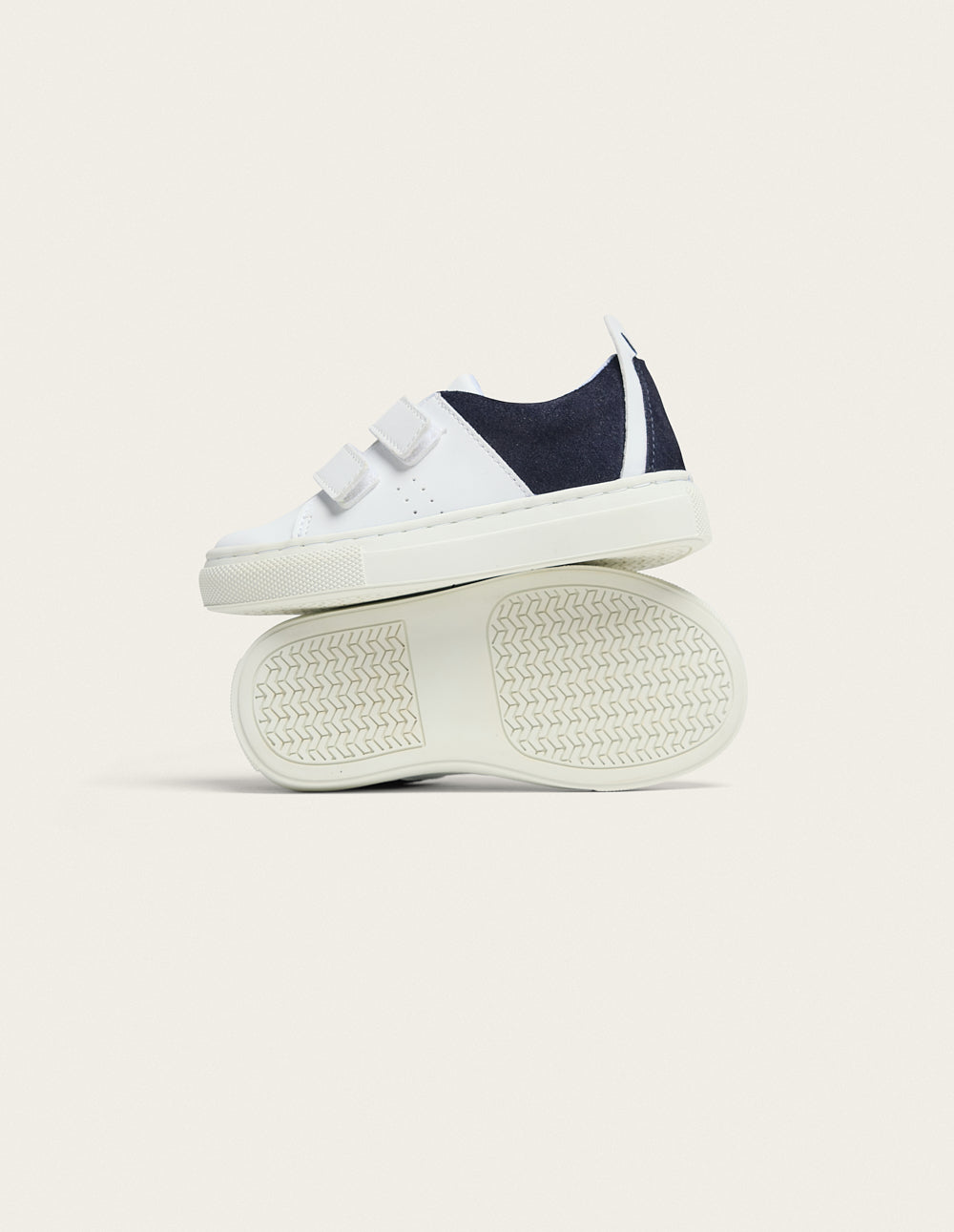 Baskets Kids René Junior - White marine