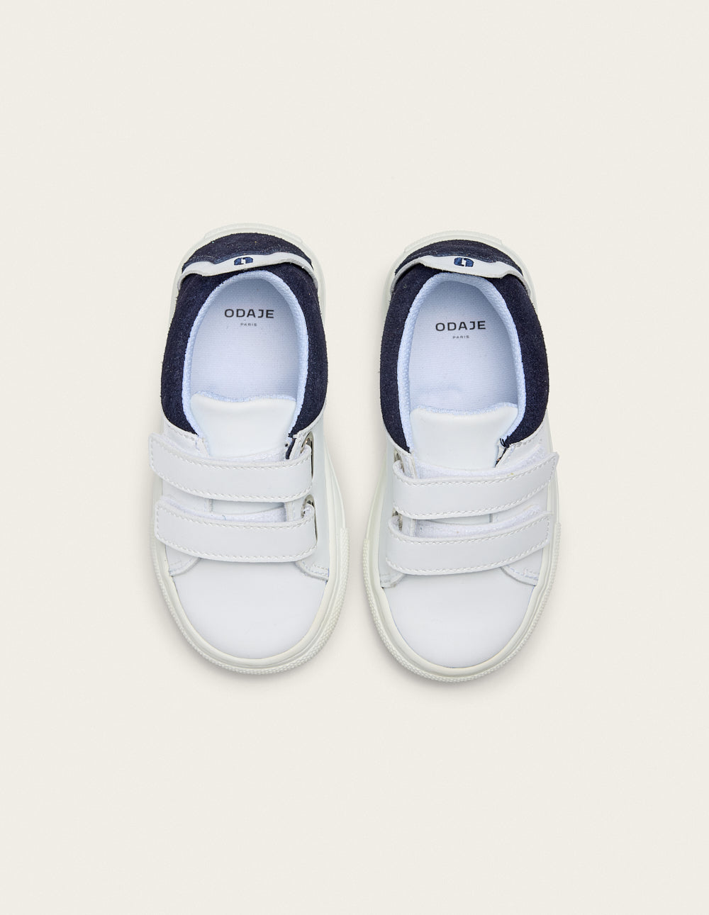 Baskets Kids René Junior - White marine