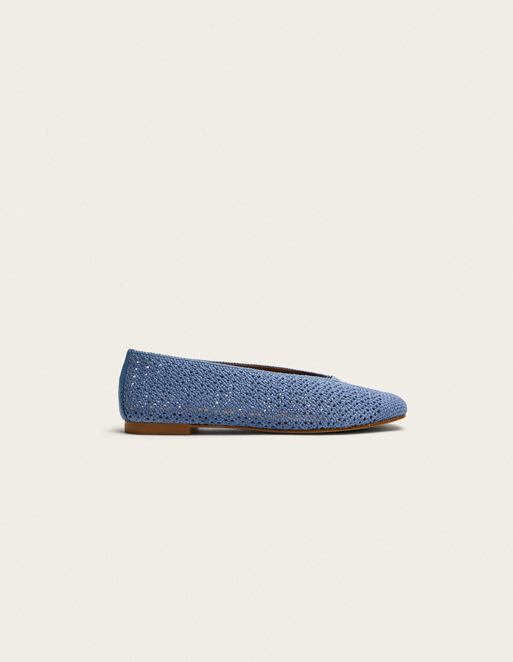 Ballerines Mahi - Tressé bleu