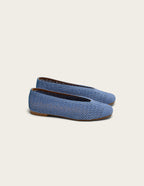 Ballerines Mahi - Tressé bleu