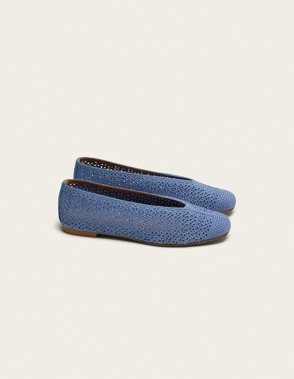 Ballerines Mahi - Tressé bleu