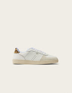Baskets basses Marie - Gris clair blanc pony