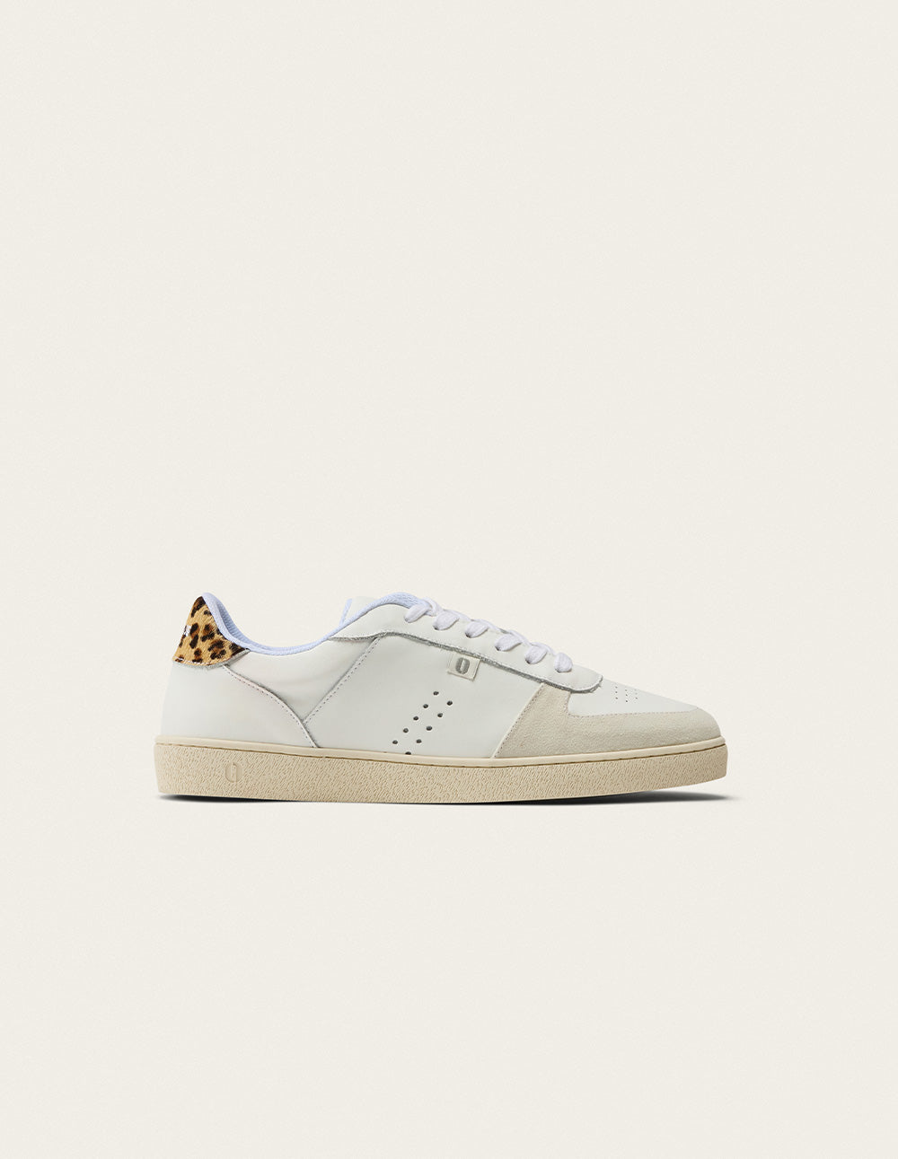 Baskets basses Marie - Gris clair blanc pony