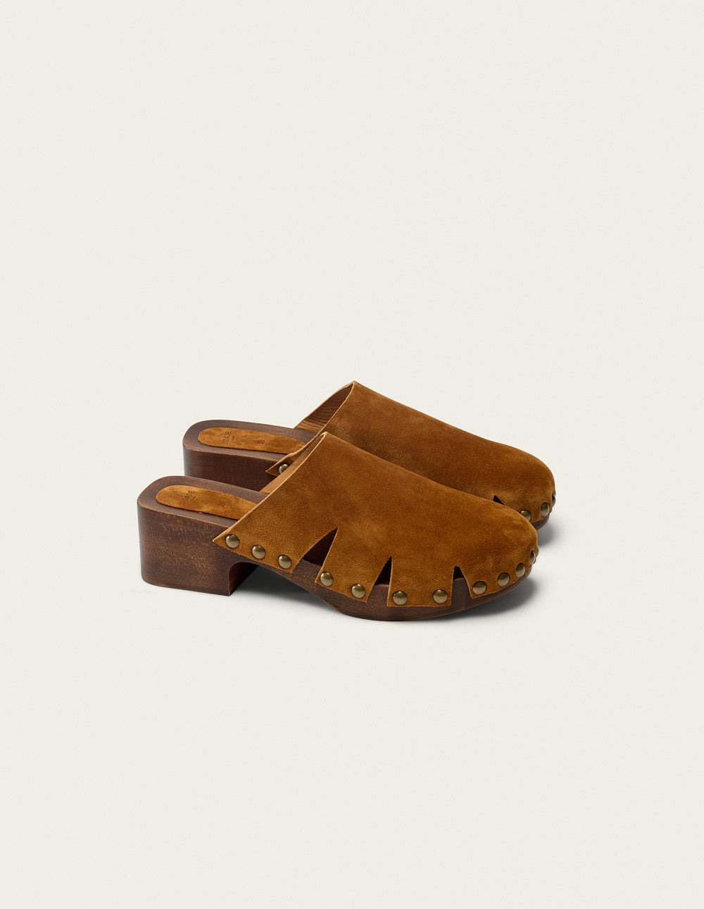 Mules Yura - Suede ambre