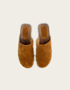 Mules Yura - Suede ambre