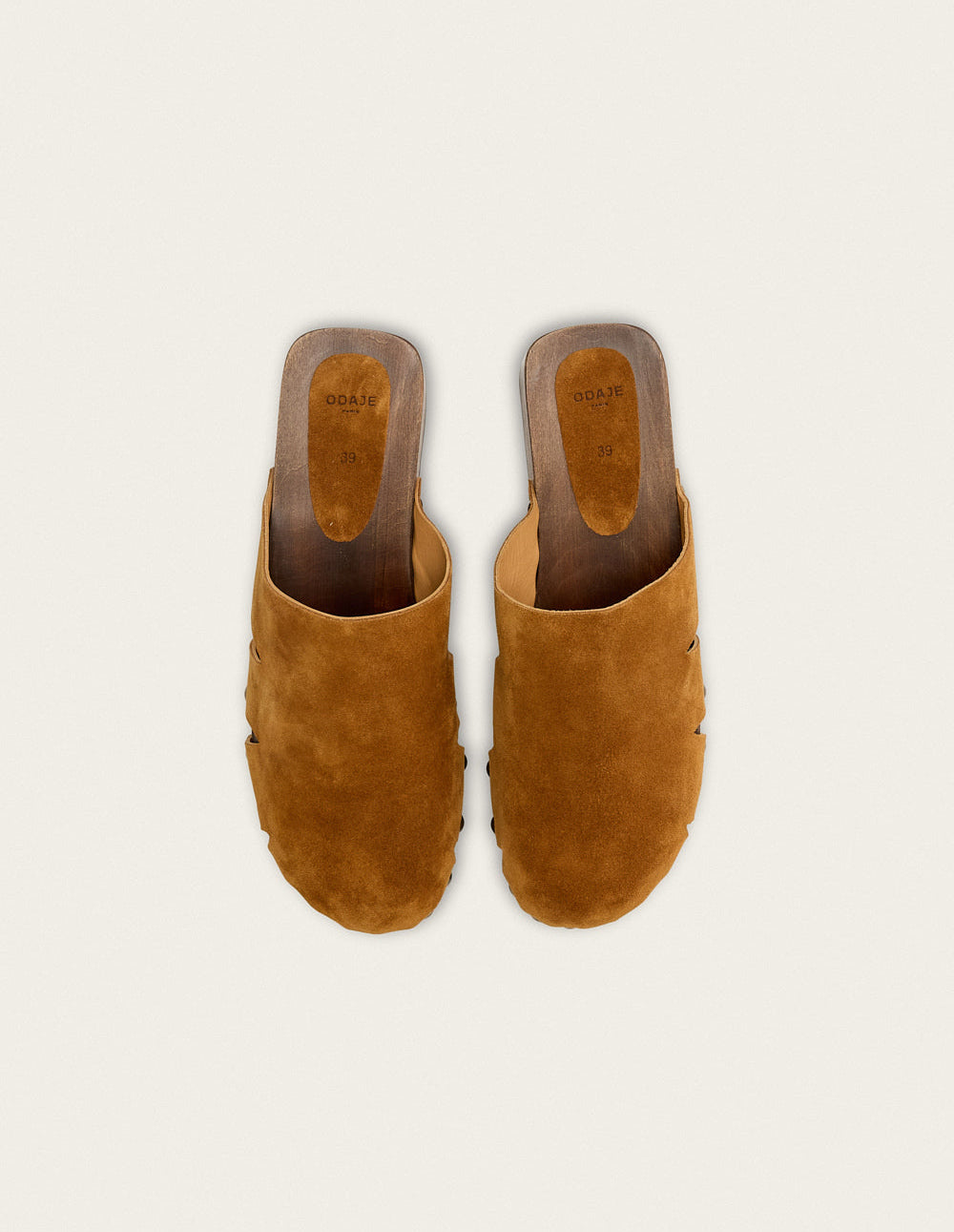 Mules Yura - Suede ambre