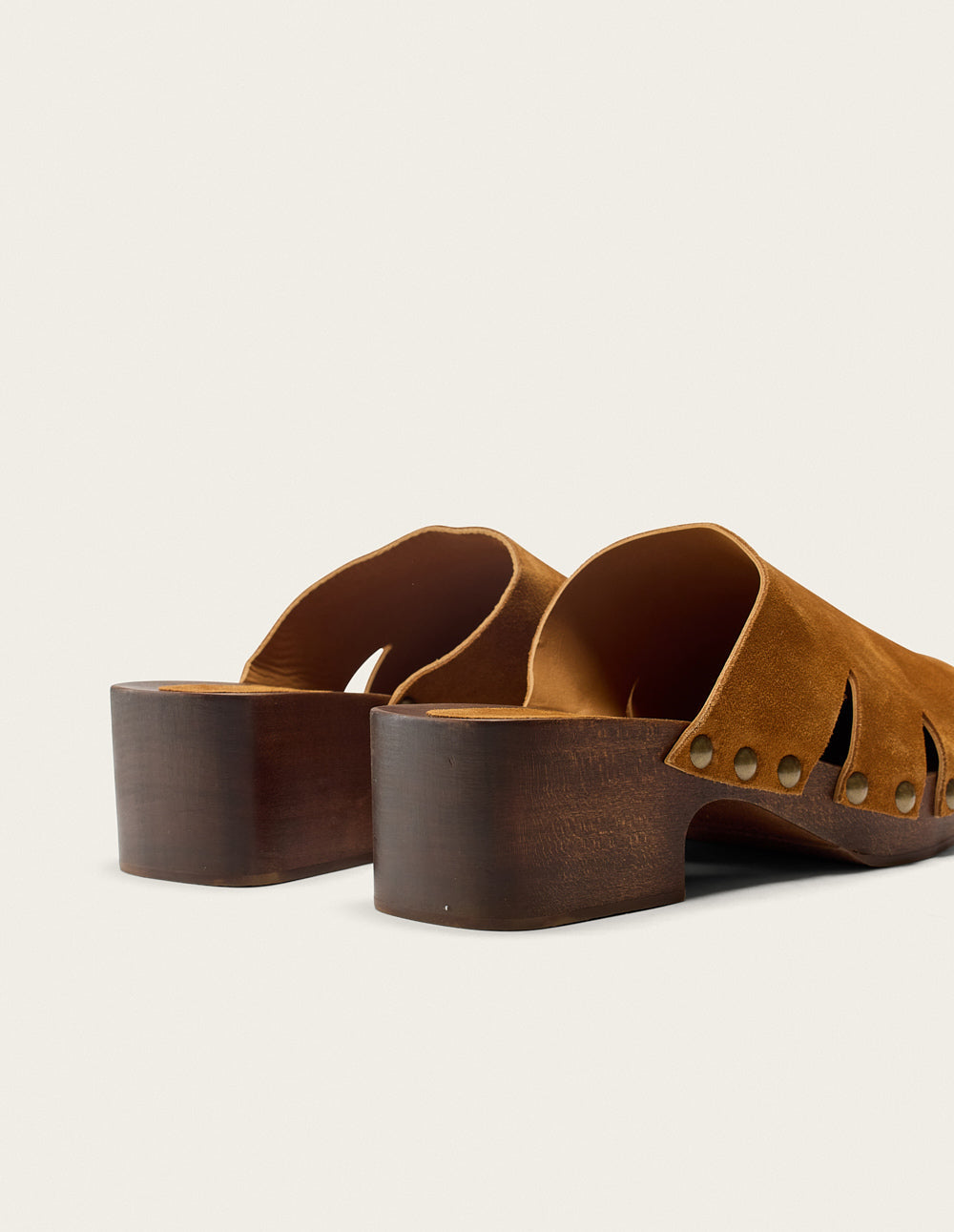 Mules Yura - Suede ambre