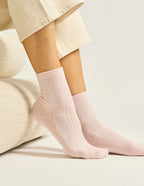 Gift set of 7 chaussettes - Chaussettes Côtelé paillettes