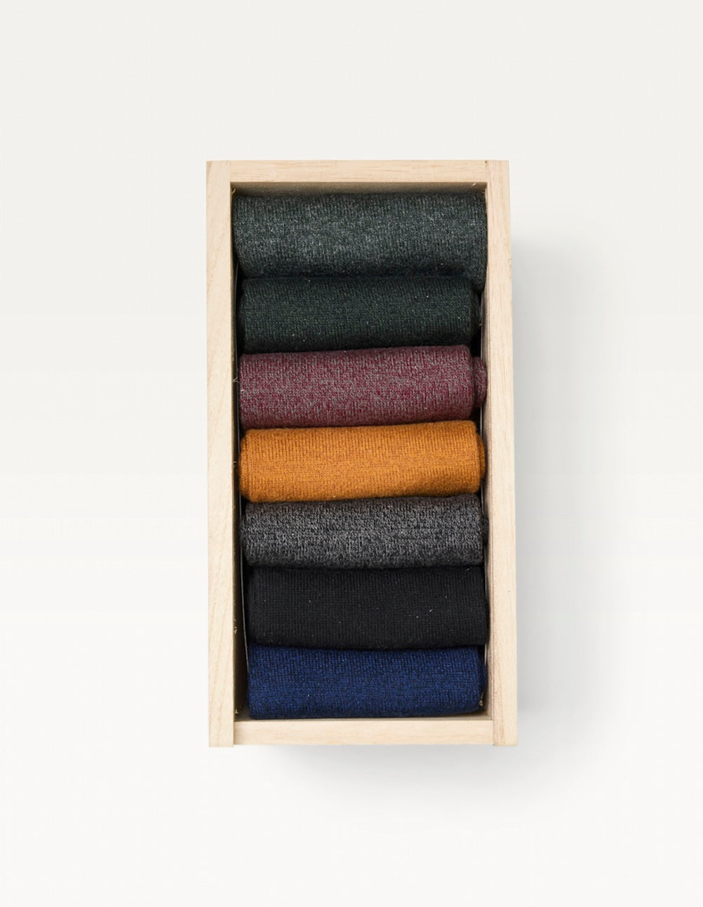 Gift set of 7 chaussettes - Chaussettes Chiné