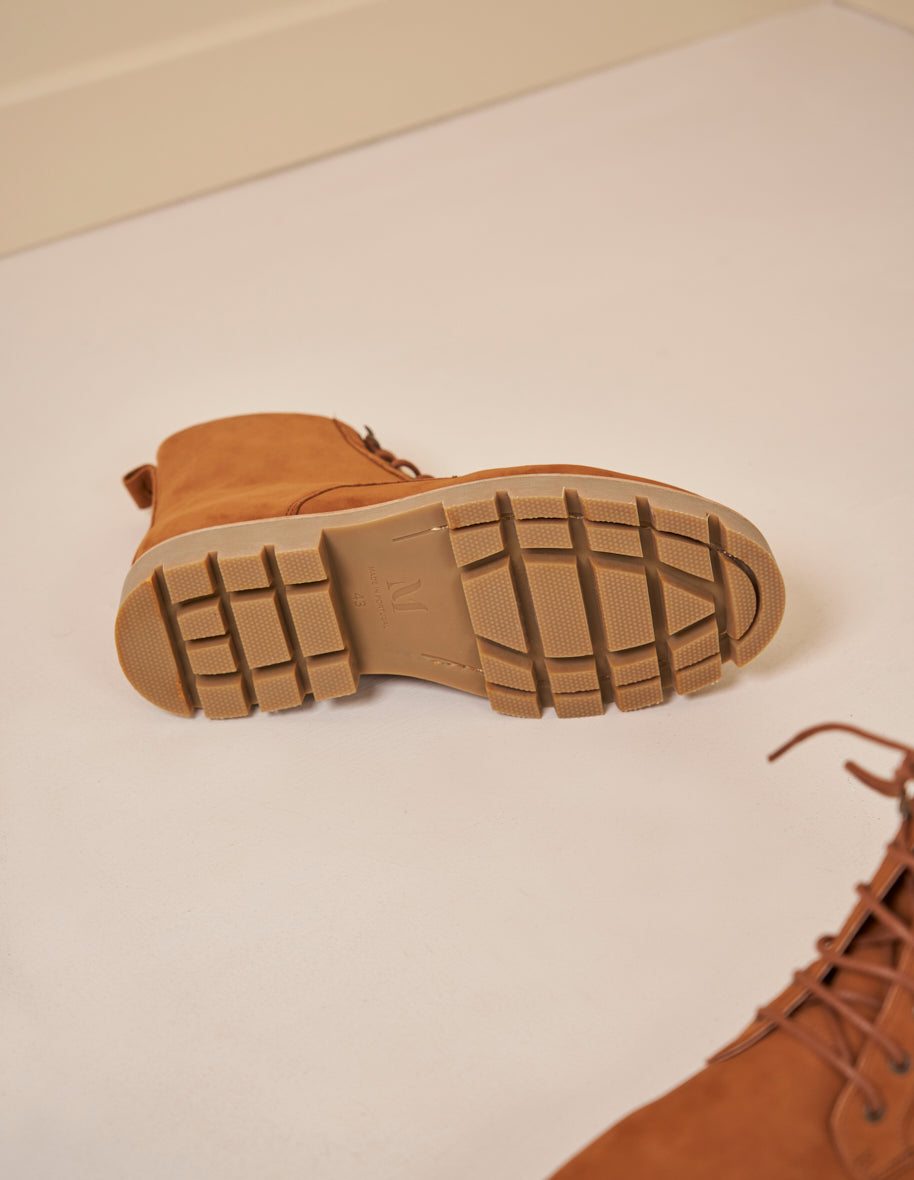 Théodore Bottines - Nubuck ambre
