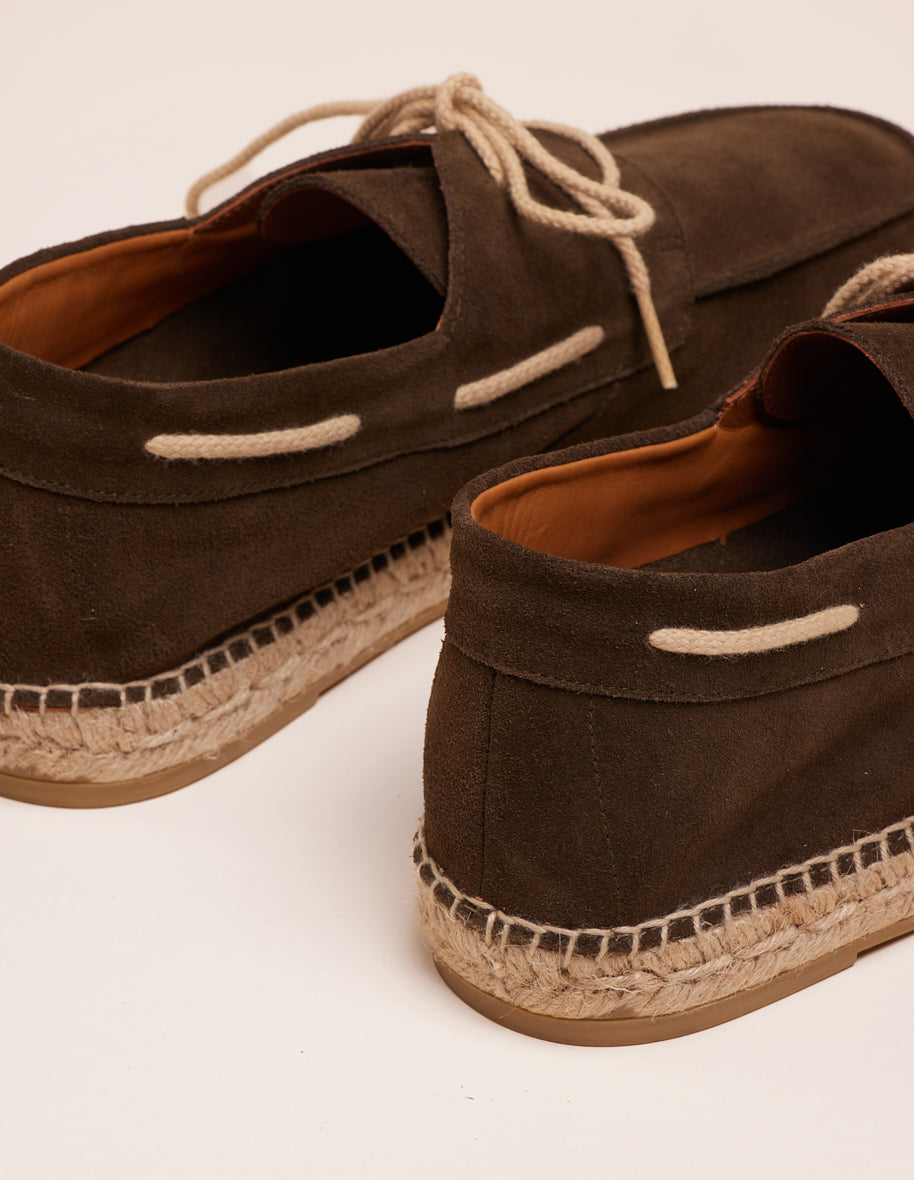Matteo espadrilles - kaki suede
