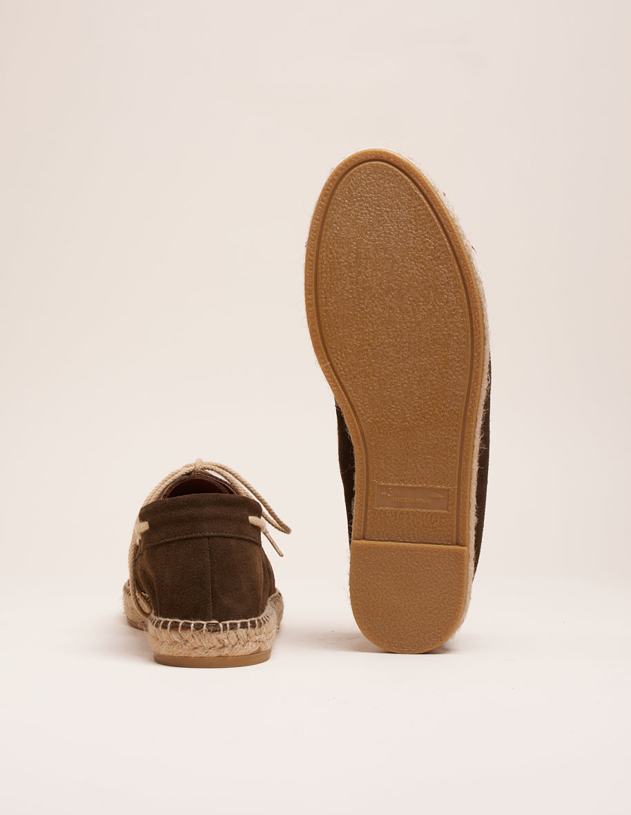 Matteo espadrilles - kaki suede